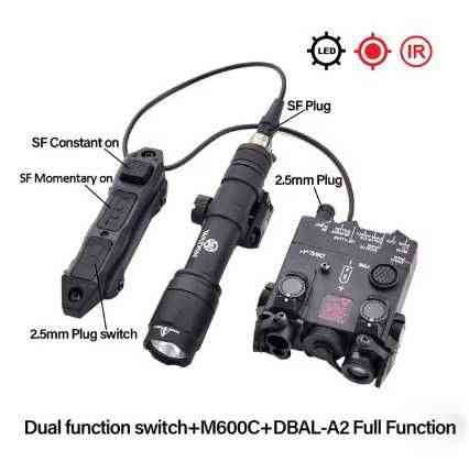Блок Steiner AN/PEQ-15A DBAL-A2 Red+ ліхтар+виносна кнопка black Wadsn Херсон