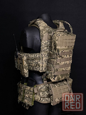 Плитоноска, рпс, Cordura D1000 Комплект пиксель Херсон - изображение 3