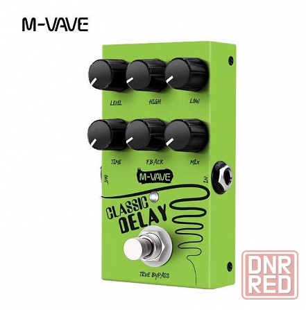Аналоговый дилэй M vave Classic Delay до 600 мс питание TАPE C 525 грн Запорожье - изображение 5