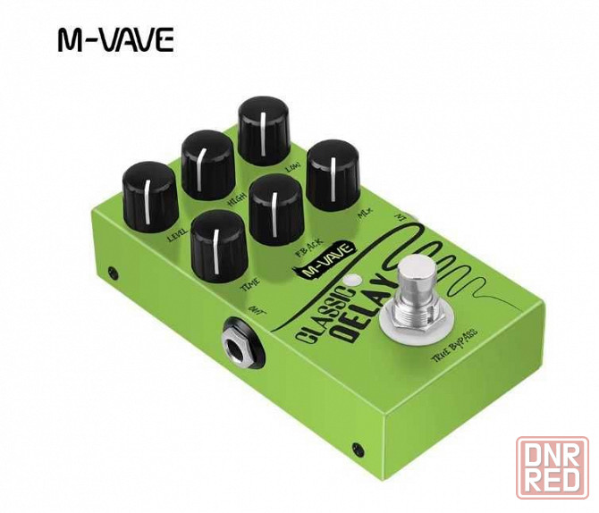Аналоговый дилэй M vave Classic Delay до 600 мс питание TАPE C 525 грн Запорожье - изображение 4
