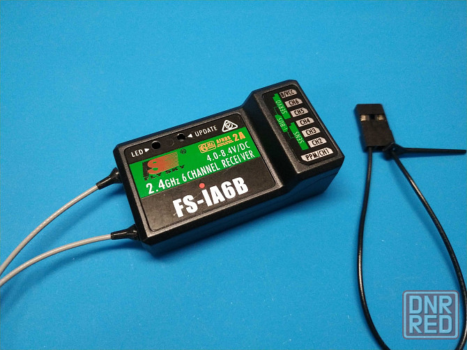 NEW Приёмник Flysky FS-iA6B (6-ти канальный с i-Bus и телеметрией) Херсон - изображение 2