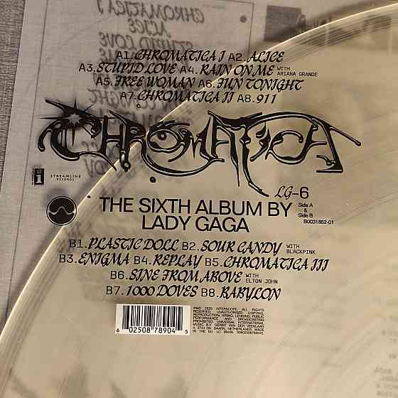 Леди Гага : Chromatica LP / Виниловая пластинка Винил Vinyl Херсон