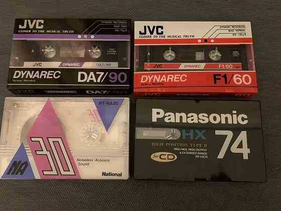Новые аудиокассеты JVC Sony Херсон