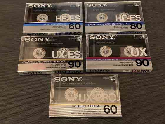Новые аудиокассеты JVC Sony Херсон