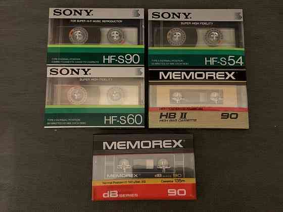 Новые аудиокассеты JVC Sony Херсон