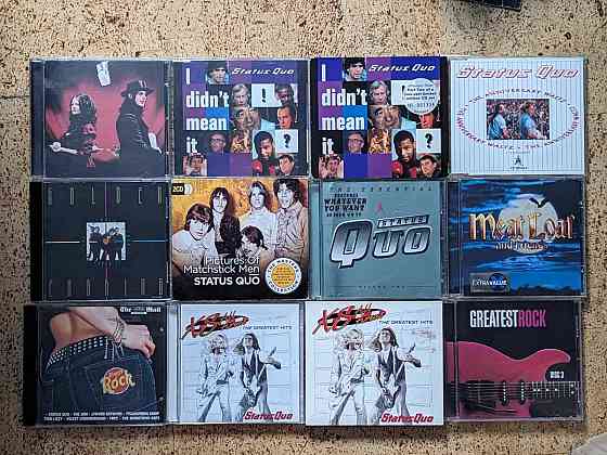 CD диски Meat Loaf, Status Quo, Marillion, Spandau Ballet, Maroon5 Херсон