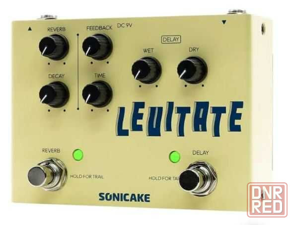 2 в 1 самых нужных эффекта дилэй и реверб в 1 педали Lavitate Sonicake Херсон - изображение 1
