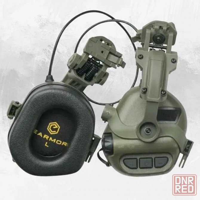 Военный шлем Каска FAST NIJ 3А Шлем с наушниками EARMOR M31 Запорожье - изображение 4