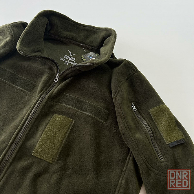 Тактическая флисовая кофта-куртка Vogel ВСУ, флиска военная олива Запорожье - изображение 2