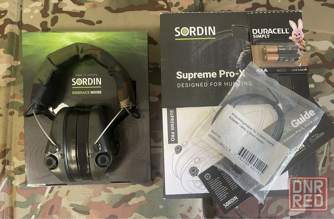 Навушники Sordin Supreme Pro-X Gel +кріплення Tigris чебурашки кращі‼️ Запорожье - изображение 1