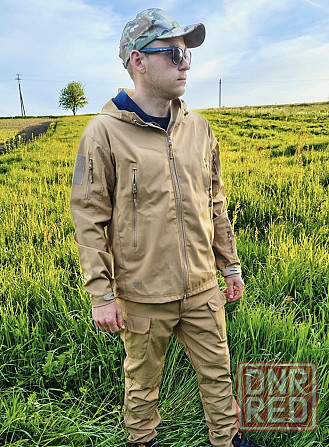 Костюм Софтшел на флисе олива, военная форма опт дроп Львов Запорожье - изображение 5