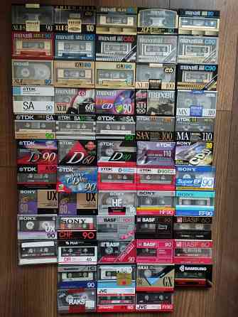 Аудіокасети Denon, Maxell, Sony, TDK, jvc, Panasonic Запорожье