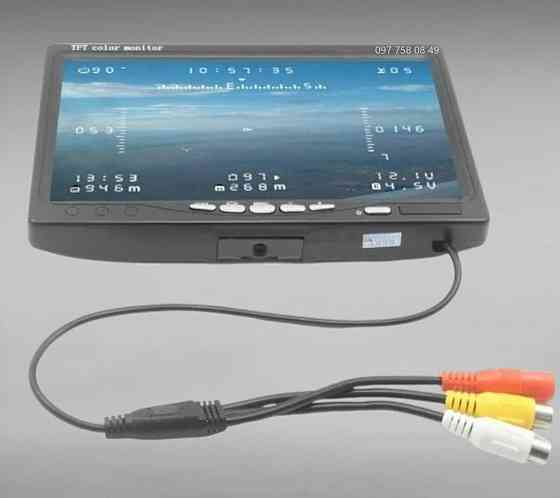 FPV монитор 7 дюймов 1024х600 дисплей readytosky k101 lcd5802d Запорожье
