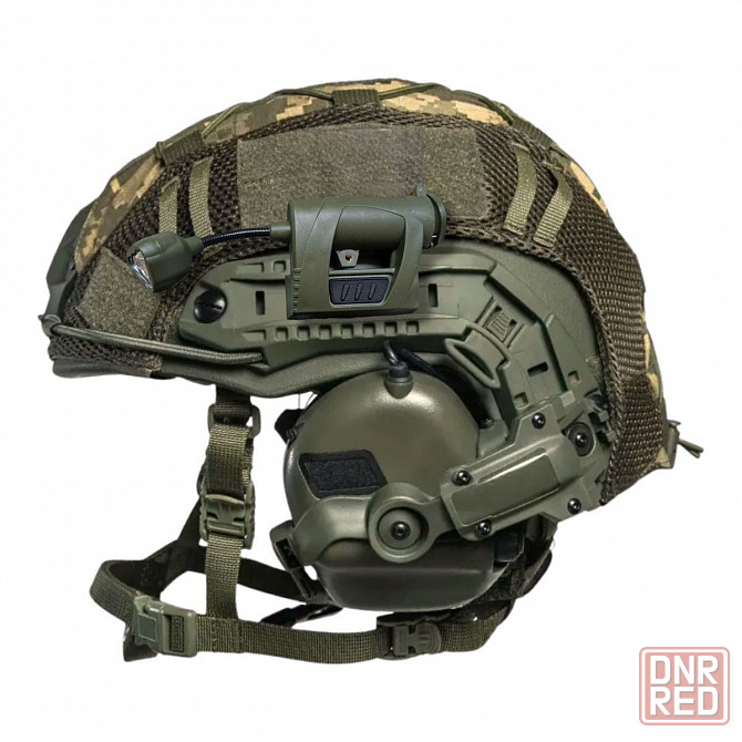 Набор 3 в 1 !!! Тактические наушники EARMOR M31 + крепление + фонарь Запорожье - изображение 8