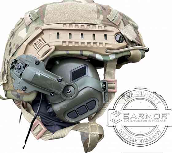 Комплект Активные наушники Earmor M31 + крепление чебурашки на шлем Запорожье