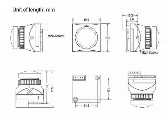 Камеры Foxeer Cat 3 Micro (HS1258) и другие Запорожье