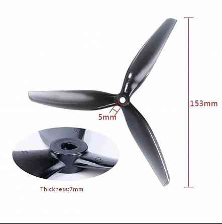 Пропеллеры Gemfan 1050 10x5x3 FPV дрон количество ФОП HQ Prop Macroquad Запорожье