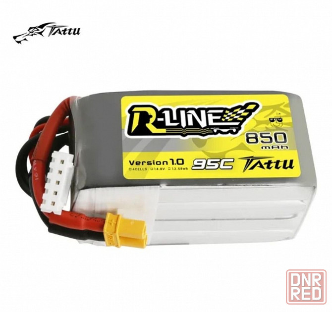 Акумулятор TATTU R-Line 850mAh 4S 95C Запорожье - изображение 1