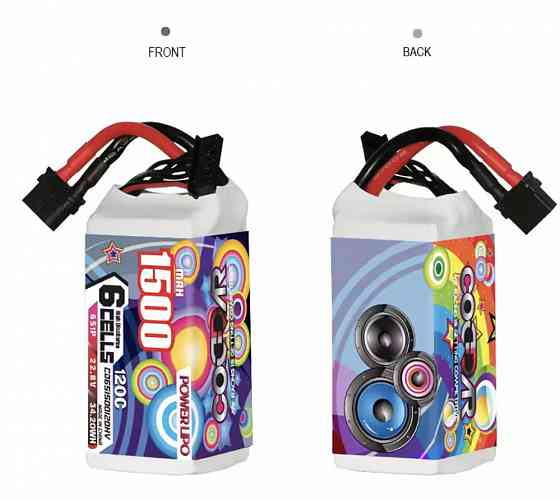 Новий запакований Акумулятор CODDAR 1500mA lipo lihv 6S XT60 120C Запорожье