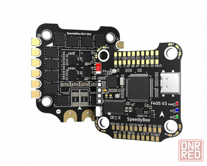 Польотний стек SpeedyBee F405 V4 55A FC + ESC Запорожье - изображение 3