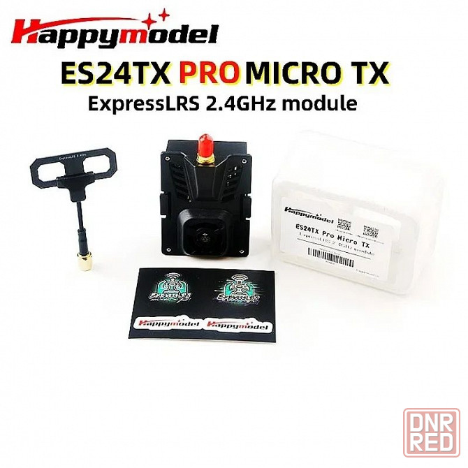 Модуль передавача Happymodel ELRS ES24TX Pro 2.4GHz 1W Micro TX Запорожье - изображение 1