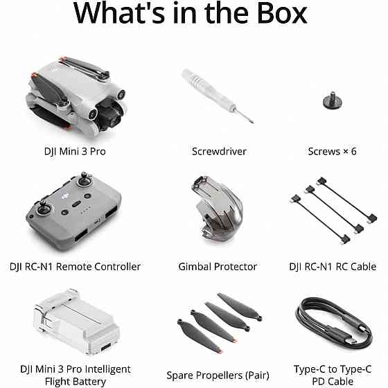 Новий Дрон DJI Mini 3 Pro with RC-N1 Remote (CP.MA.00000488.01) Запорожье