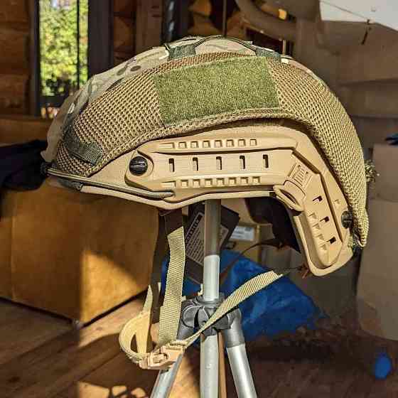 Военный шлем Каска FAST NIJ 3А Шлем с наушниками Walkers ГОСТ Запорожье