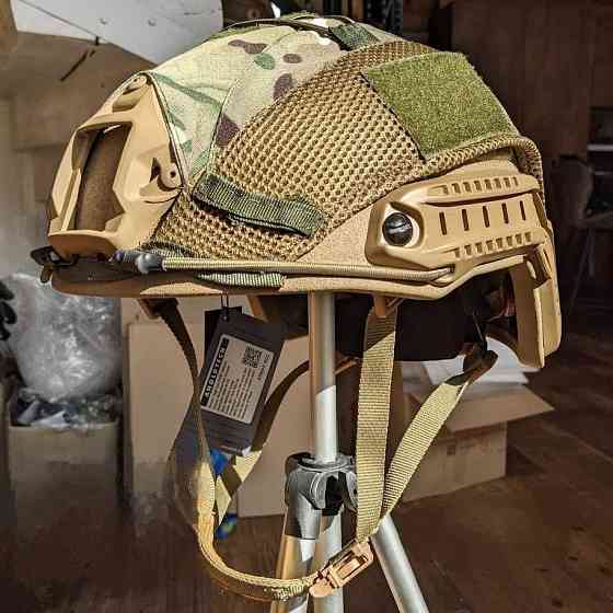 Военный шлем Каска FAST NIJ 3А Шлем с наушниками Walkers ГОСТ Запорожье