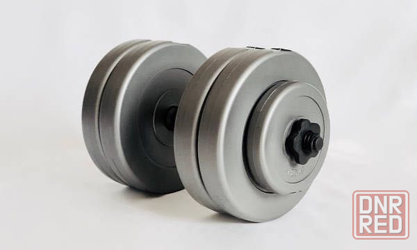 Гантели 2х23 GREY Запорожье - изображение 3