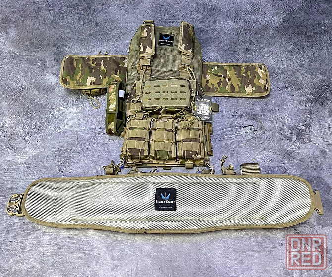 Штурмова плитоноска Single Sword 4точки+рпс все в комплекте мультикам Запорожье - изображение 2