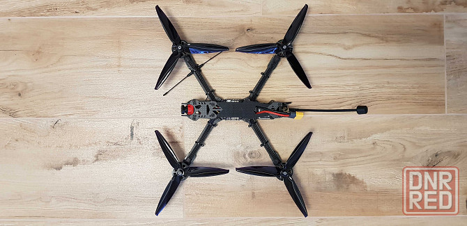 FPV квадрокоптер 7 дюймов - F722 стек AKK VTX 1,6w 2806.5-1300кВ Запорожье - изображение 1