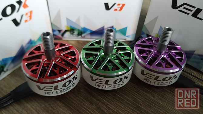 Моторы FPV T-Motor Velox V3 2207 1750kv, 1950kv, 2050kv. Запорожье - изображение 2