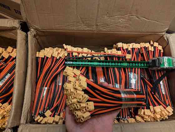 XT60 Amass Силиконовый кабель 12awg 20см. Заводские. Запорожье