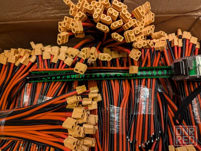 XT60 Amass Силиконовый кабель 12awg 20см. Заводские. Запорожье - изображение 1