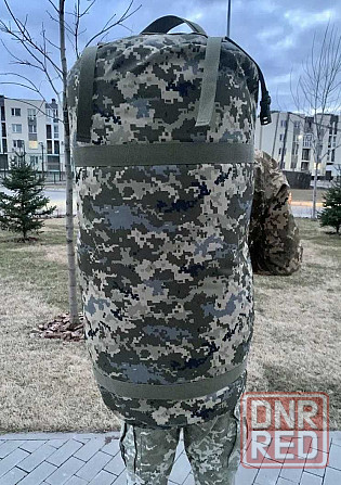 Военный рюкзак баул тактический 100л баул армейский пиксель баул ВСУ Запорожье - изображение 3