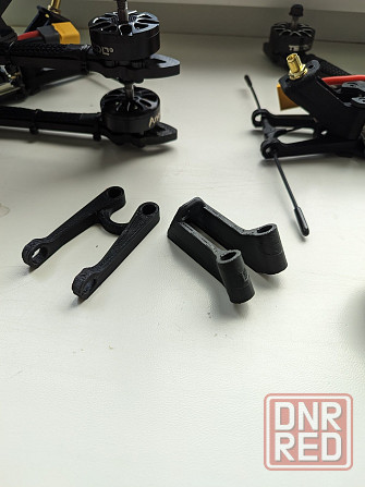 3D модель крепления антен Mark 4, VTX cma Elrs, 3D FPV держатель MARK4v2 Запорожье - изображение 4