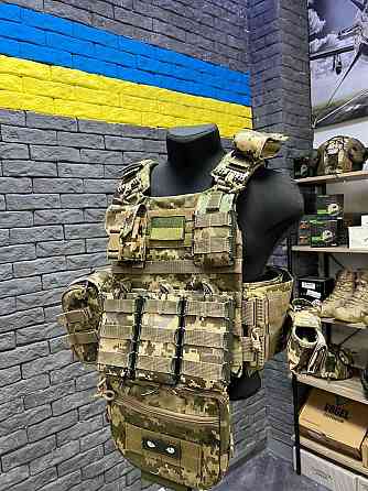 ПІКСЕЛЬ / МУЛЬТИКАМ / М7 Високоякісна плитоноска / Плитоноска пиксель Запорожье