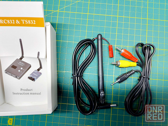 Відео приймач VRX FPV  FPV RC832 40ch 5.8GHz Video  Receiver Запорожье - изображение 3