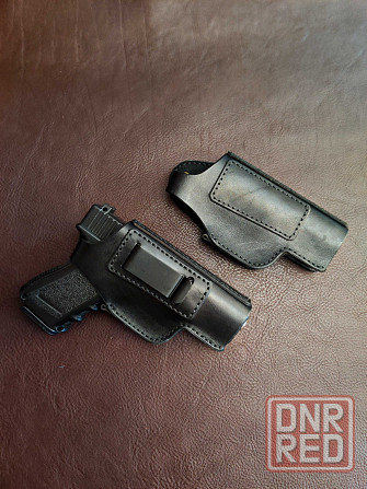 Шкіряна кобура  Glock 19, Глок 17, Форт 17, CZ P-10 C, HK SFP 9 Запорожье - изображение 8
