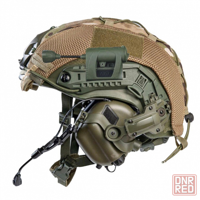 3 в 1. Комплект для шлема! Наушники Earmor M32 MOD3 + крепление + фонарь Запорожье - изображение 7