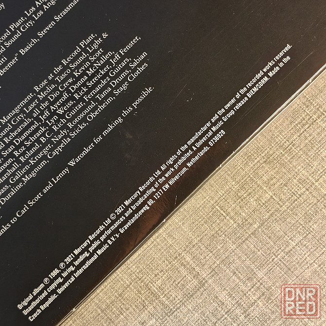 Dio : Intermission LP / Виниловая Пластинка Винил Винил Запорожье - изображение 4
