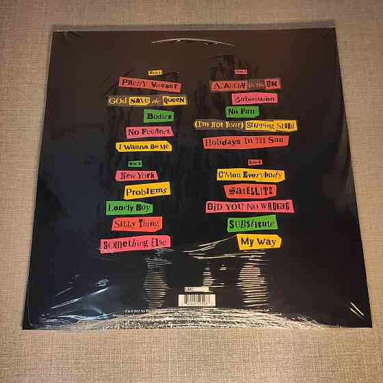 Sex Pistols : The Original Recordings 2LP Вінілова Платівка Vinyl Запорожье