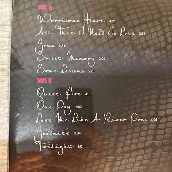 Melody Gardot : Worrisome Heart PINK VINYL LP Вінілова Платівка Vinyl Запорожье