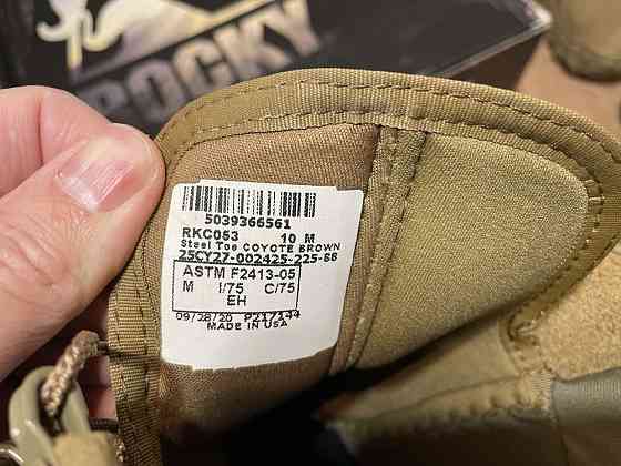 Берцы Rocky S2V Made in USA размер 43 (10US) на стопу 27,5-28 см Запорожье