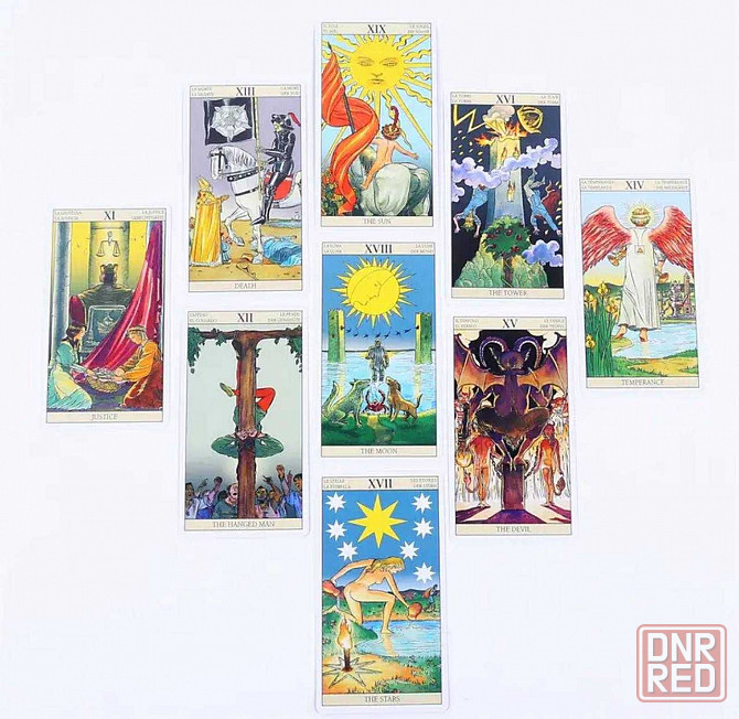 Голографические / New Sight Tarot Карты Таро Райдера Уэйта 12*7 Херсон - изображение 4