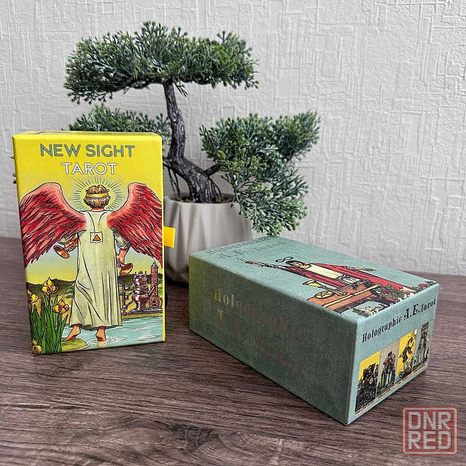 Голографические / New Sight Tarot Карты Таро Райдера Уэйта 12*7 Херсон - изображение 2