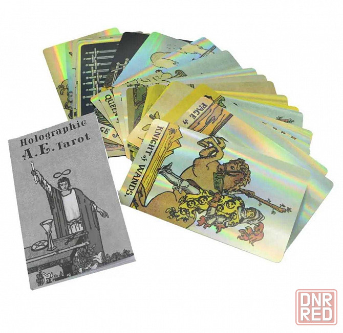 Голографические / New Sight Tarot Карты Таро Райдера Уэйта 12*7 Херсон - изображение 6
