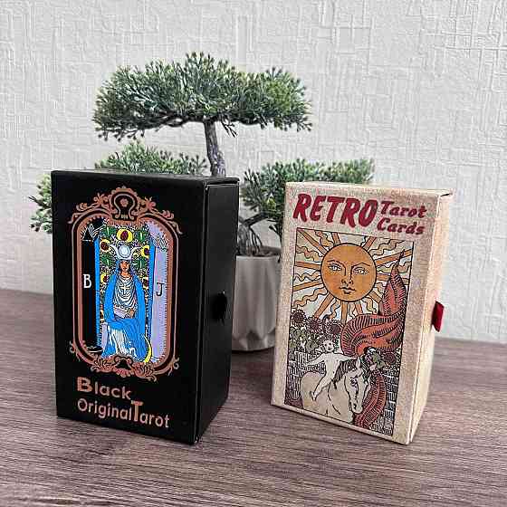 Black Original Класичне Таро / RetroTarot Ретро Райдет Уейт 12*7 см Запорожье