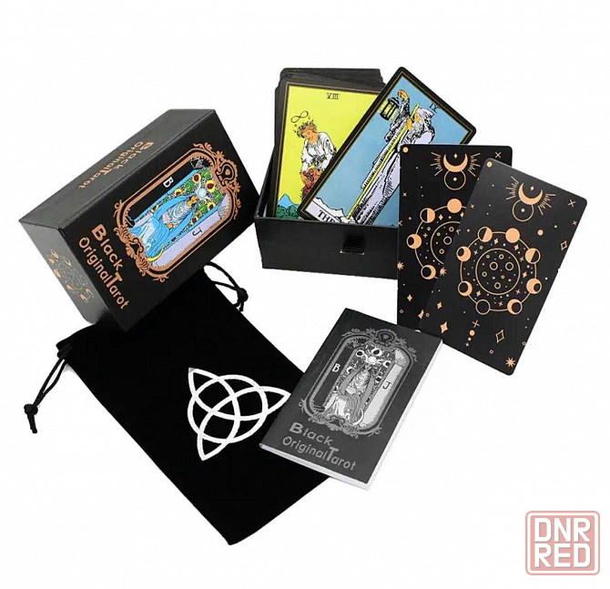Black Original Класичне Таро / RetroTarot Ретро Райдет Уейт 12*7 см Запорожье - изображение 5