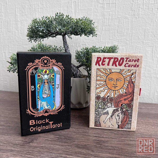 Black Original Класичне Таро / RetroTarot Ретро Райдет Уейт 12*7 см Запорожье - изображение 1